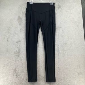 Lululemon All the Right Places Pant Womens 8 Black Leggings Pockets Reflective